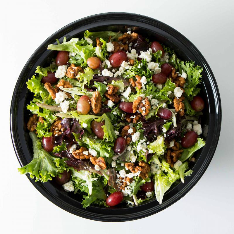 Mixed Greens with Grapes Salad