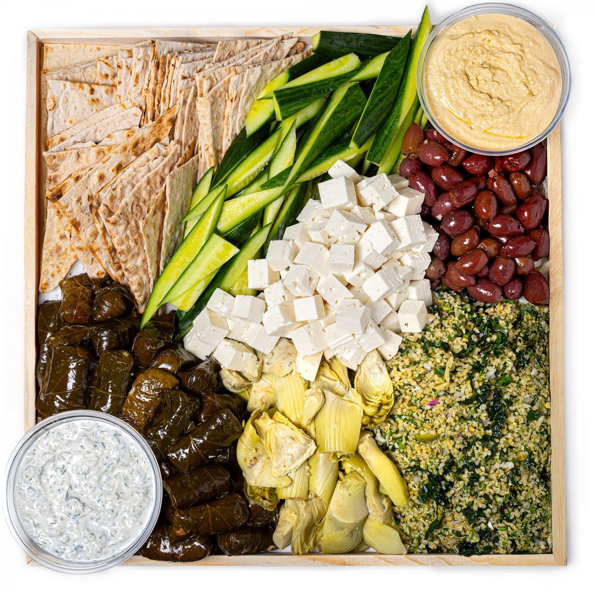 Vegetarian Mezze Large Catering Platter (serves 20-25)