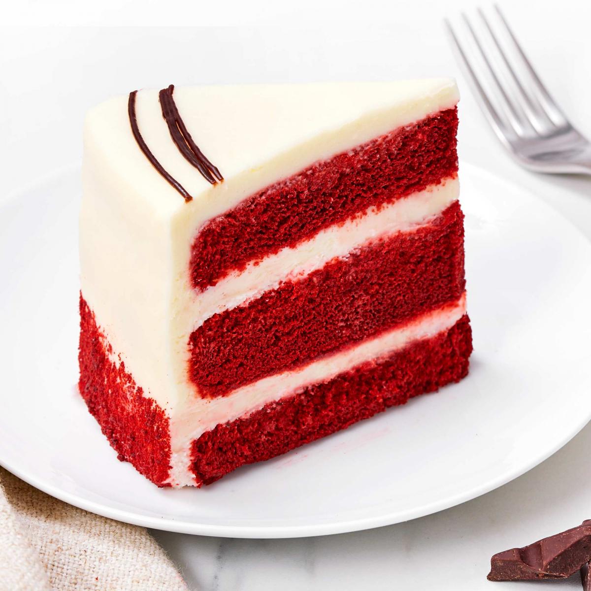 Red Velvet Cake Slice