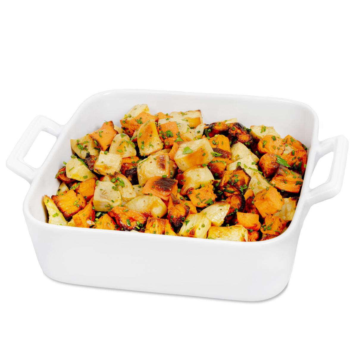 Roasted Yams and Sweet Potatoes 8-10