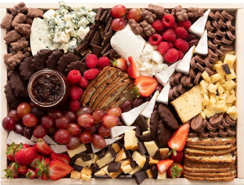 Medium Chocolate and Cheese Board