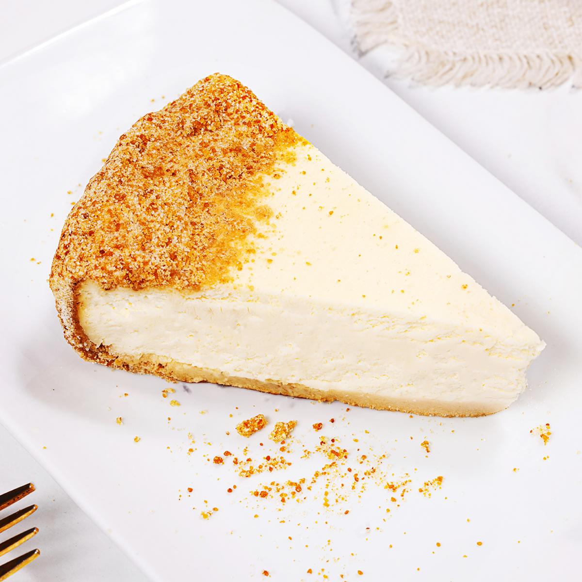 Original New York Style Cheesecake Slice