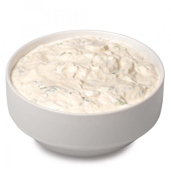 Horseradish in a large serving bowl