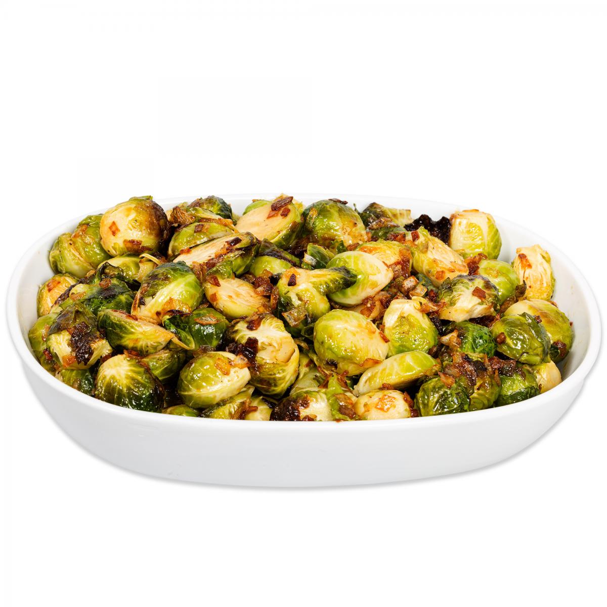 Pomegranate Maple Brussels Sprouts (Serves 8-10) Large 3Ib