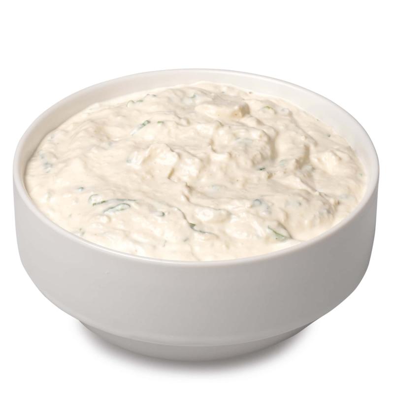Horseradish in a large serving bowl