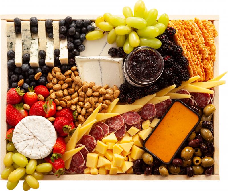 Medium California Favorites Cheese Board
