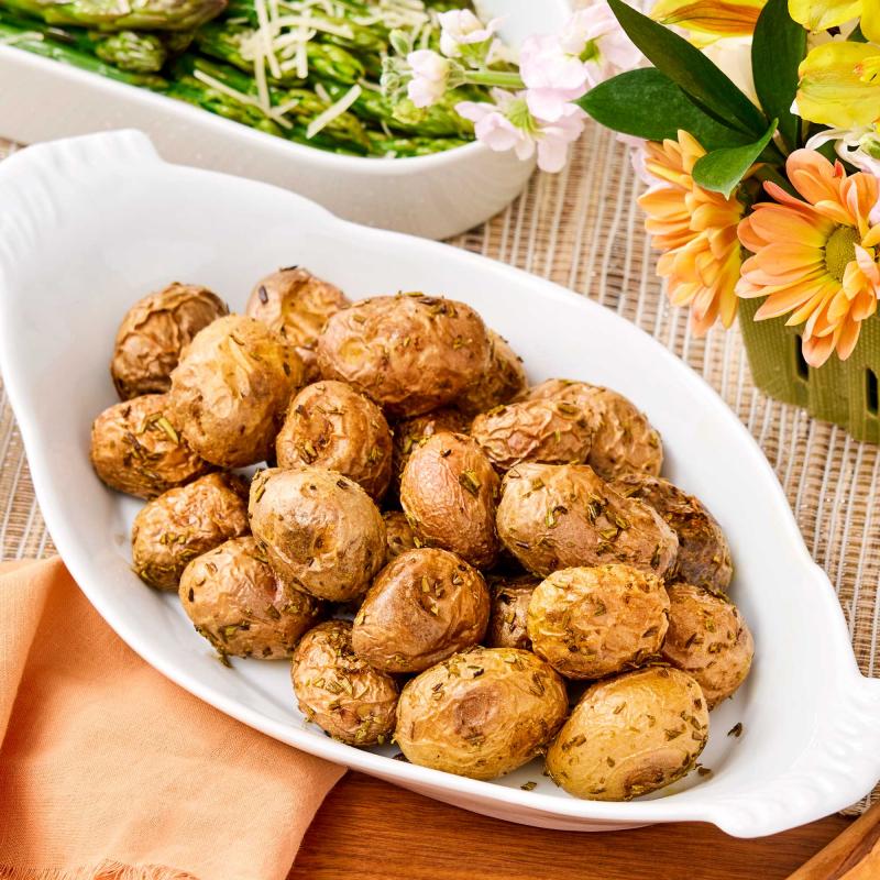 Roasted Baby Potatoes with Herbs