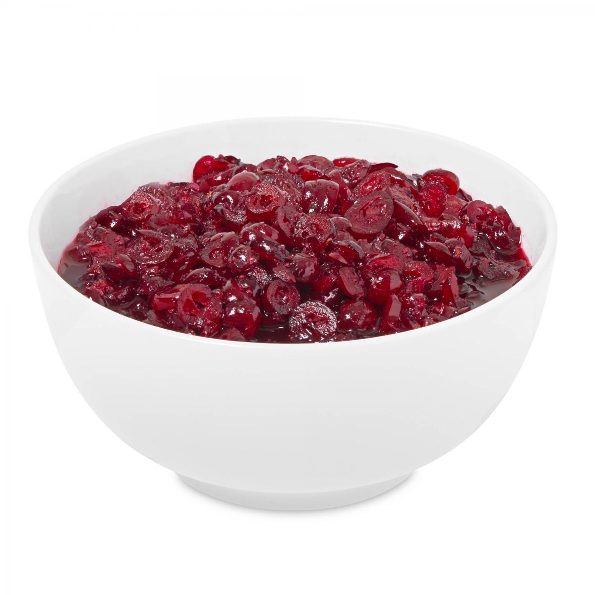 Cranberry orange relish in a large bowl