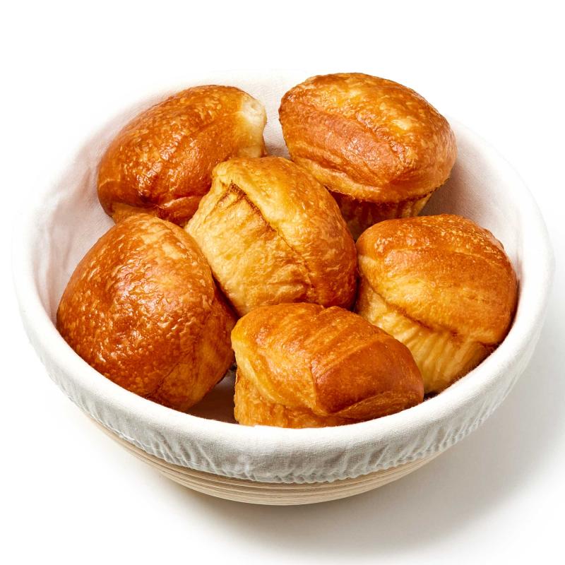 6-count Butterflake Rolls in a basket