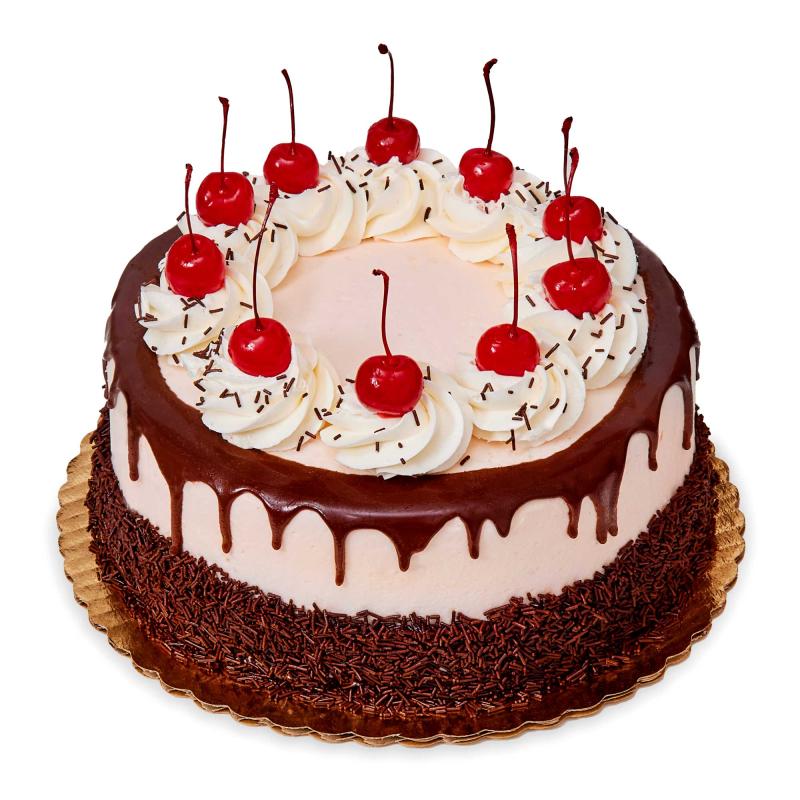Neapolitan double 8-inch cake